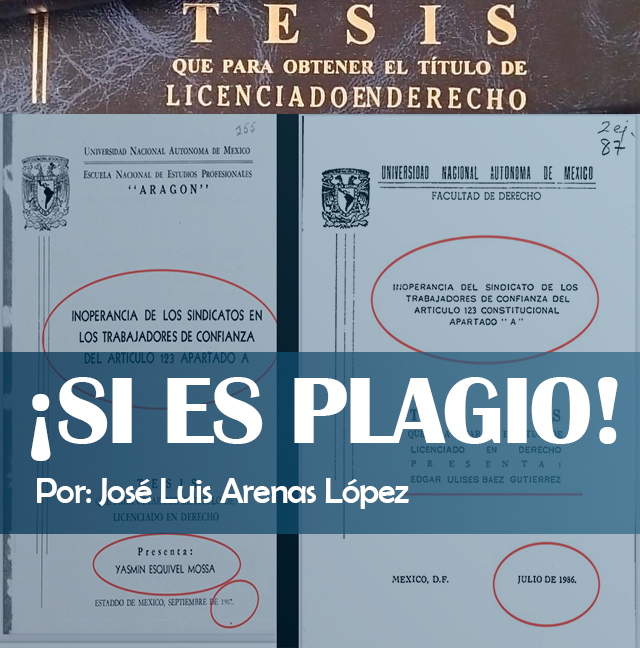 ¡SI ES PLAGIO!