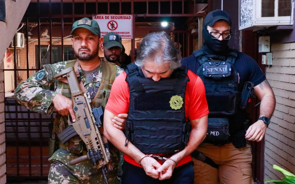 Paraguay entrega a Hernán Bermúdez; será procesado por narco y extorsión ⚖️🌍